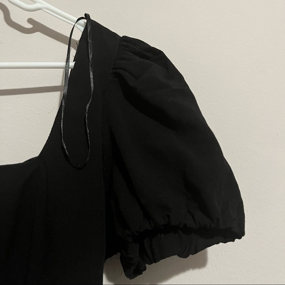 COPY - Zara puff sleeve linen mini dress - Picture 12 of 14